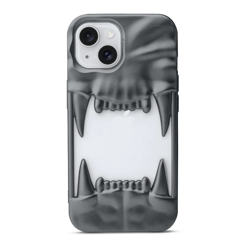 3D Tiger Fang Back Case for Apple iPhone 15, A Wild and Fearless Vibe - Image 17