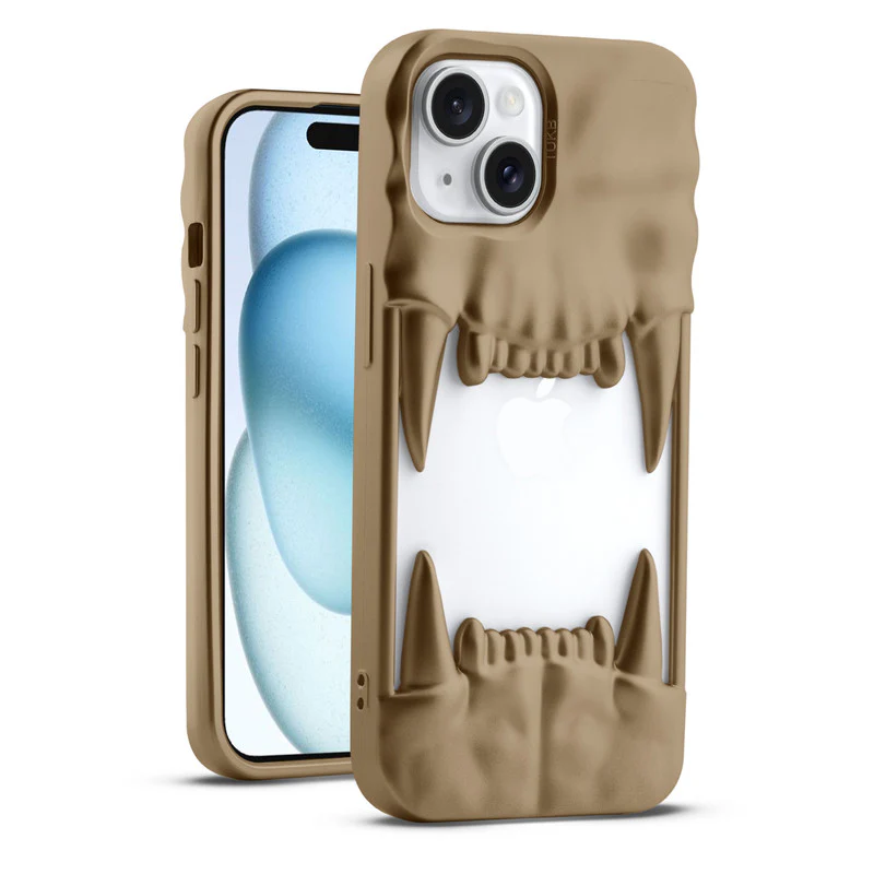 3D Tiger Fang Back Case for Apple iPhone 15, A Wild and Fearless Vibe - Image 7