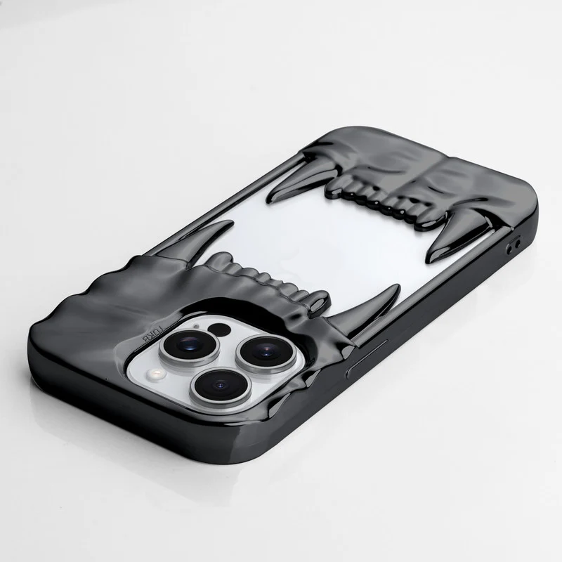 3D Tiger Fang Back Case for Apple iPhone 15 Pro, A Wild and Fearless Vibe - Image 36