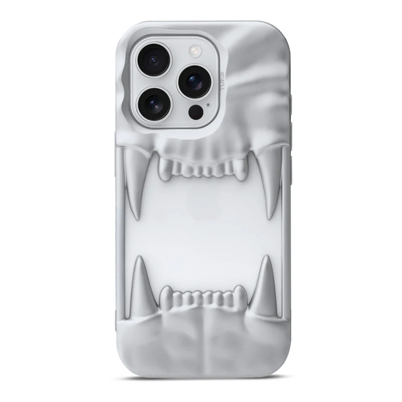3D Tiger Fang Back Case for Apple iPhone 15 Pro Max, A Wild and Fearless Vibe - Image 29