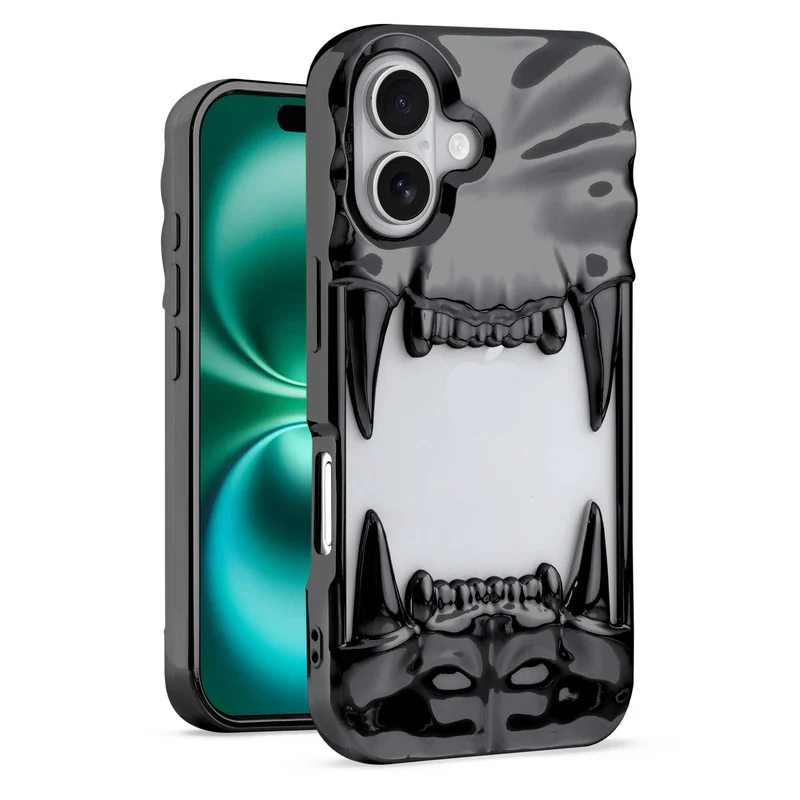 3D Tiger Fang Back Case for Apple iPhone 16 Plus, A Wild and Fearless Vibe - Image 31