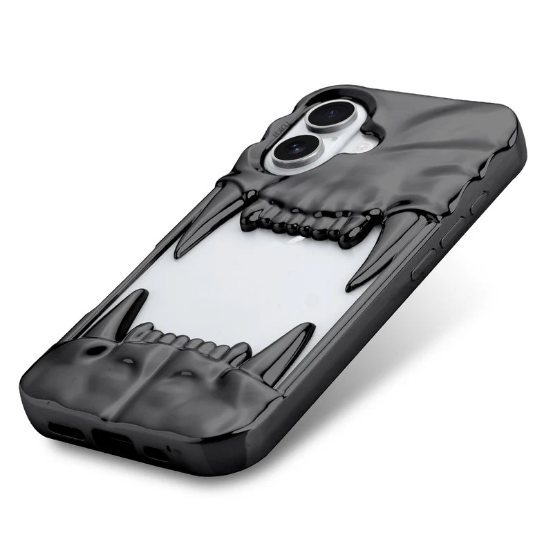 3D Tiger Fang Back Case for Apple iPhone 16 Plus, A Wild and Fearless Vibe - Image 33