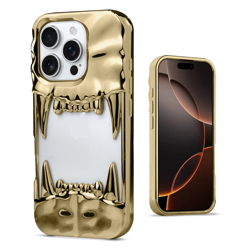 3D Tiger Fang Back Case for Apple iPhone 16 Pro, A Wild and Fearless Vibe - Image 22