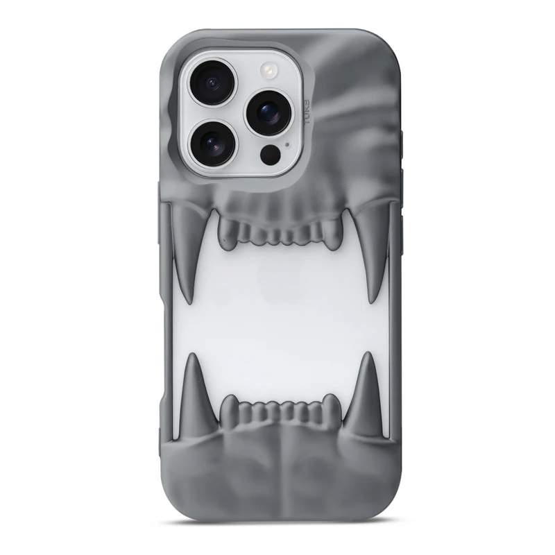 3D Tiger Fang Back Case for Apple iPhone 16 Pro Max A Wild and Fearless Vibe - Image 5