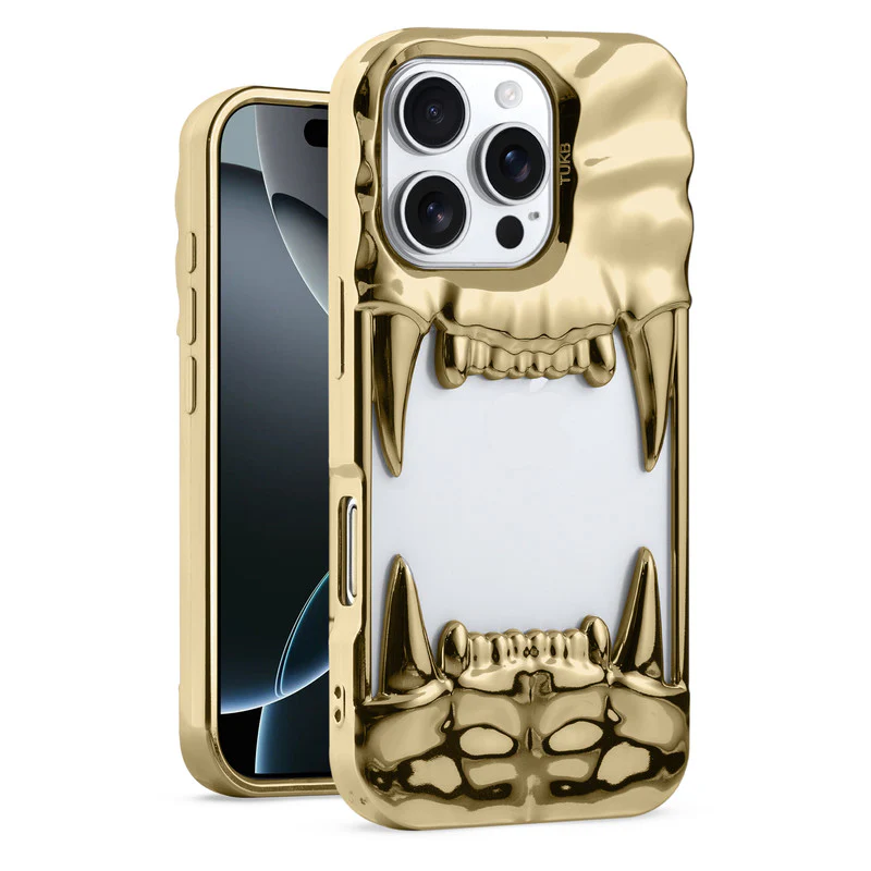 3D Tiger Fang Back Case for Apple iPhone 16 Pro Max A Wild and Fearless Vibe - Image 7