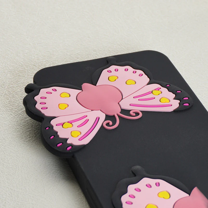 3D Vibrant Butterfly Silicone Phone Case For Redmi 12C - Image 5