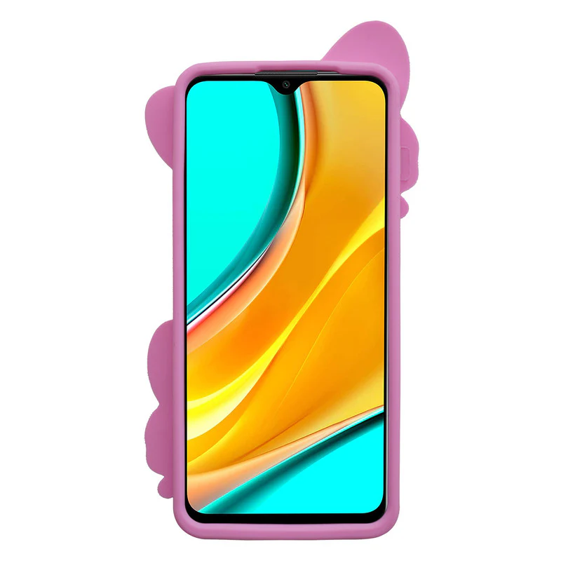 3D Vibrant Butterfly Silicone Phone Case For Redmi 9 Prime - Image 19