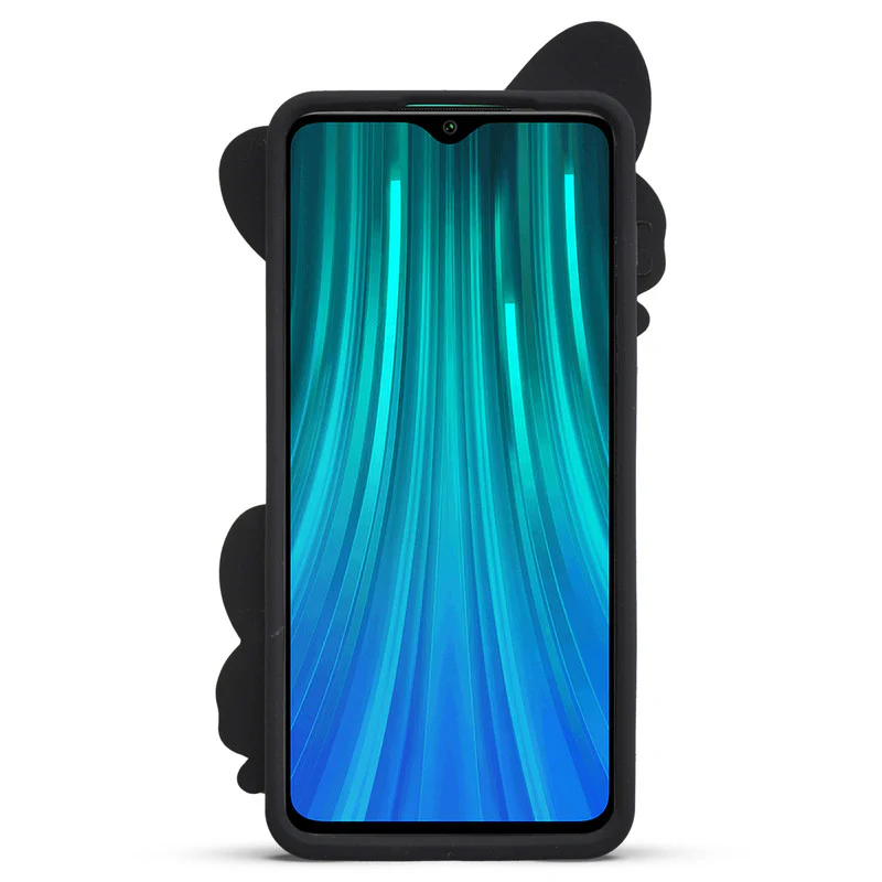 3D Vibrant Butterfly Silicone Phone Case For Redmi Note 8 Pro - Image 4