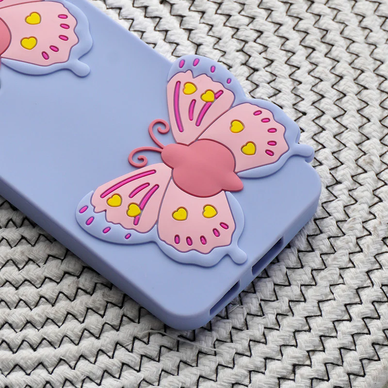 3D Vibrant Butterfly Silicone Phone Case For Vivo Y36 4G - Image 9