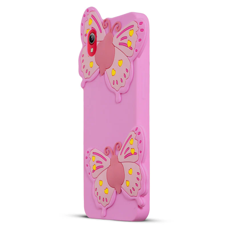 3D Vibrant Butterfly Silicone Phone Case For Vivo Y90 - Image 13