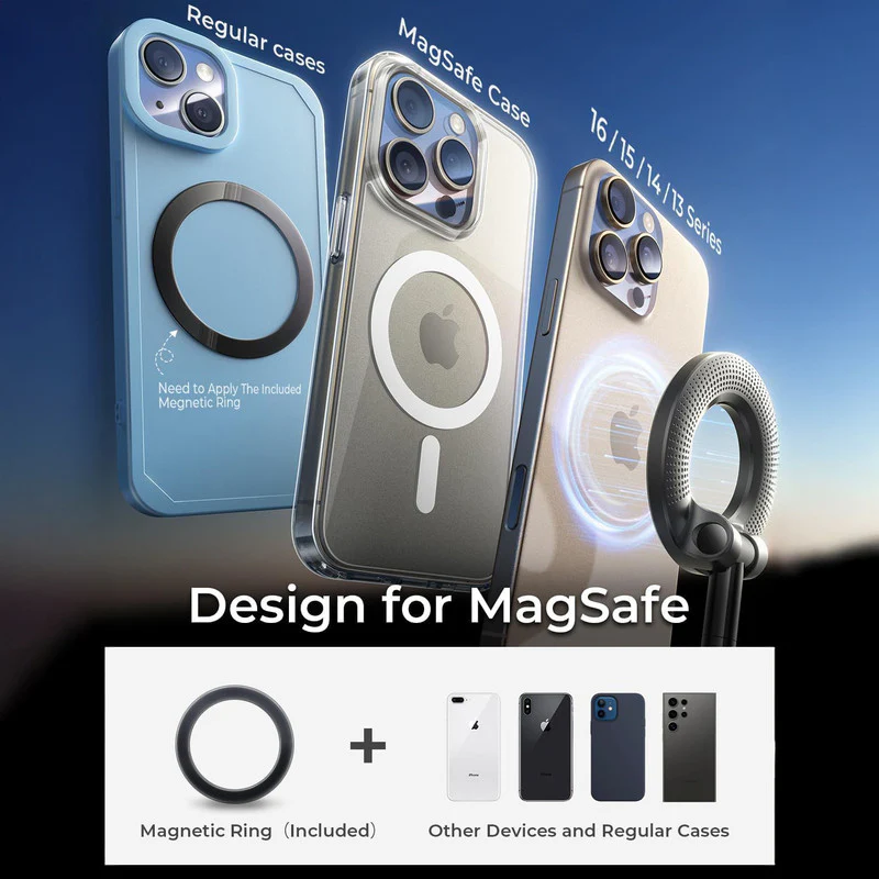 Car & Home Magnetic Vacuum Phone Stand - Image 3