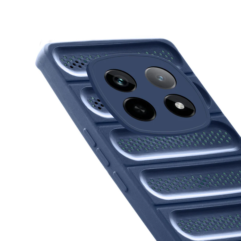 Advanced Perforated Breathable With Rugged Back Cover Case For Realme P2 Pro 5G - Image 12