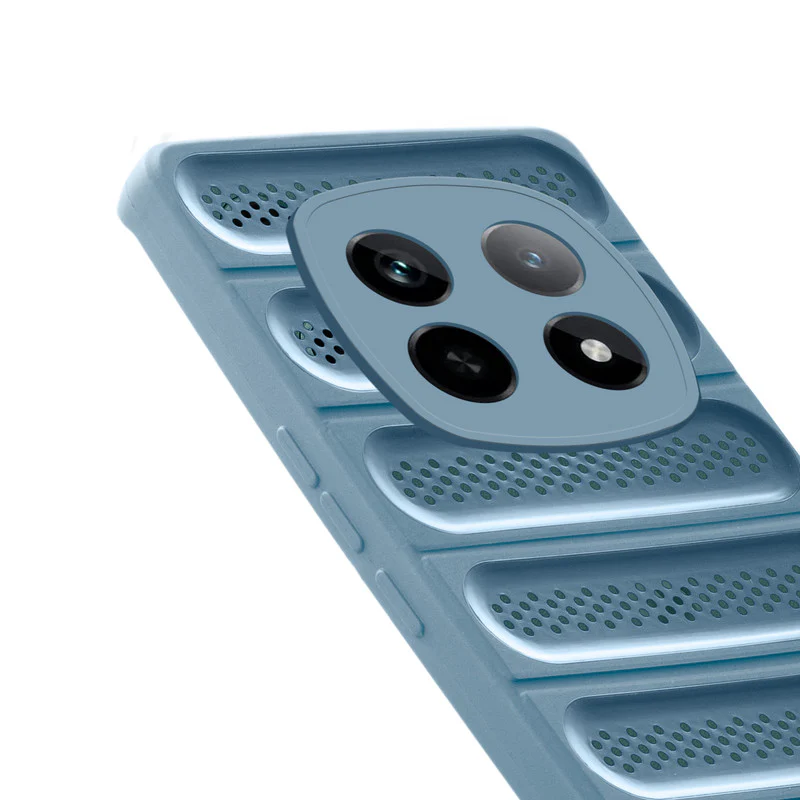 Advanced Perforated Breathable With Rugged Back Cover Case For Realme P2 Pro 5G - Image 18