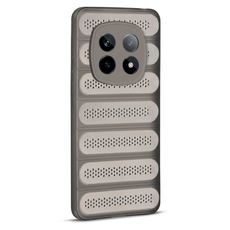 Advanced Perforated Breathable With Rugged Back Cover Case For Realme P2 Pro 5G - Image 19