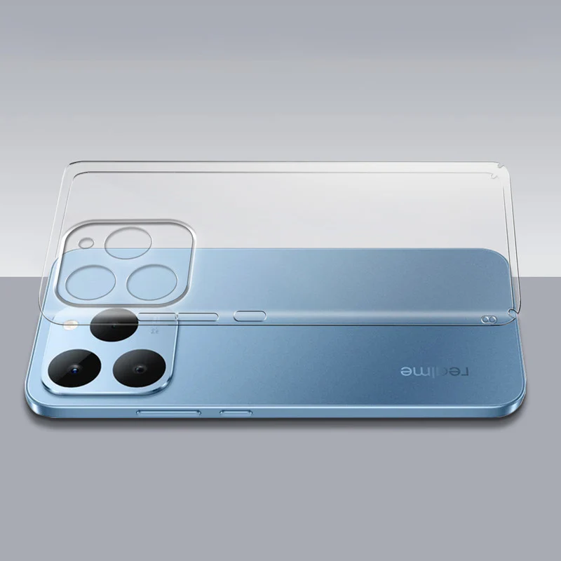 Crystal Clear Hard Anti-Yellow Transparent Back Cover Case For Realme 15T 5G - Image 7