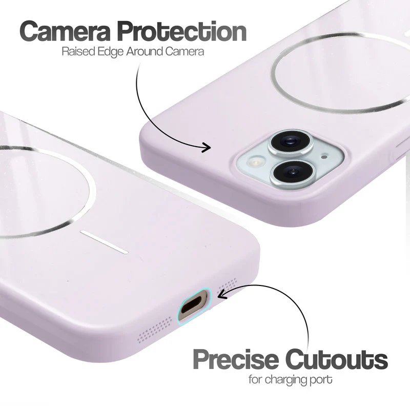 Smooth & Shiny Glossy Hard Back Cover Case For Apple iPhone 13 With Wireless Charging Support Support - Image 21