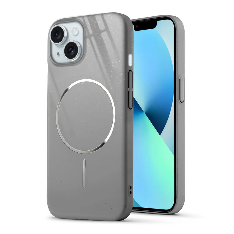 Smooth & Shiny Glossy Hard Back Cover Case For Apple iPhone 13 With Wireless Charging Support Support - Image 7