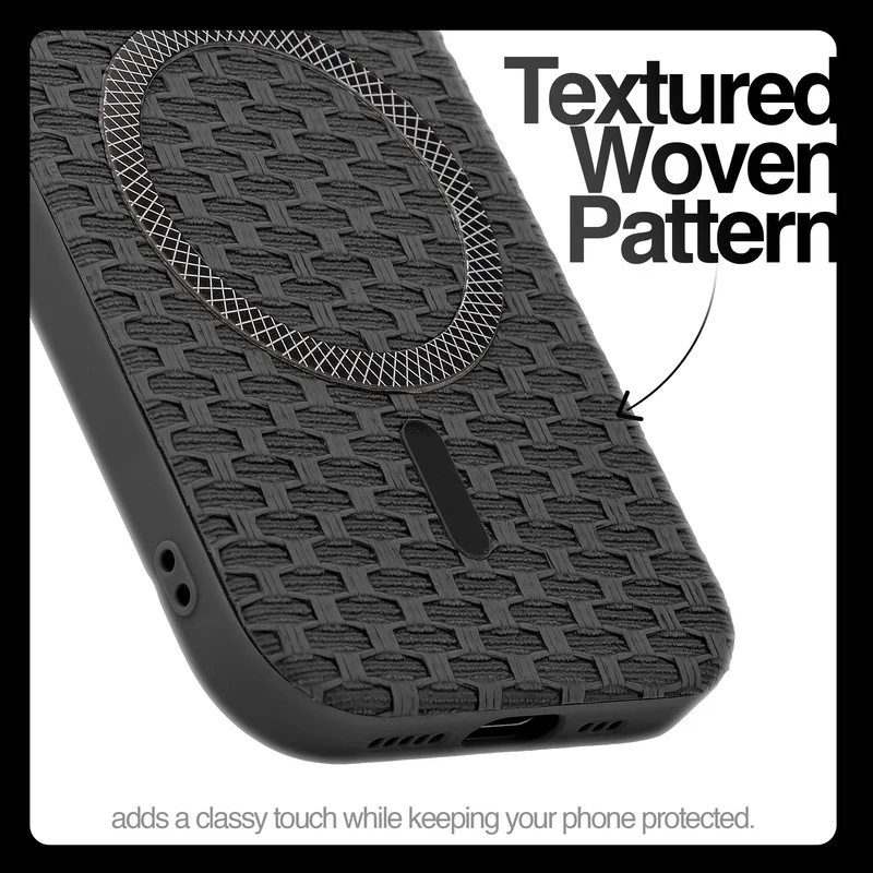 Rugged Silicone Grip Mobile Back Cover Case For Apple iPhone 14 Pro Max With Wireless Charging Support Support - Image 5