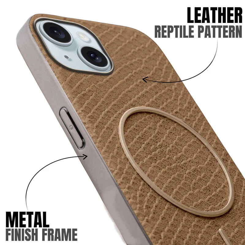 Faux Exotic Texture Case Apple iPhone 15 Plus - Image 10