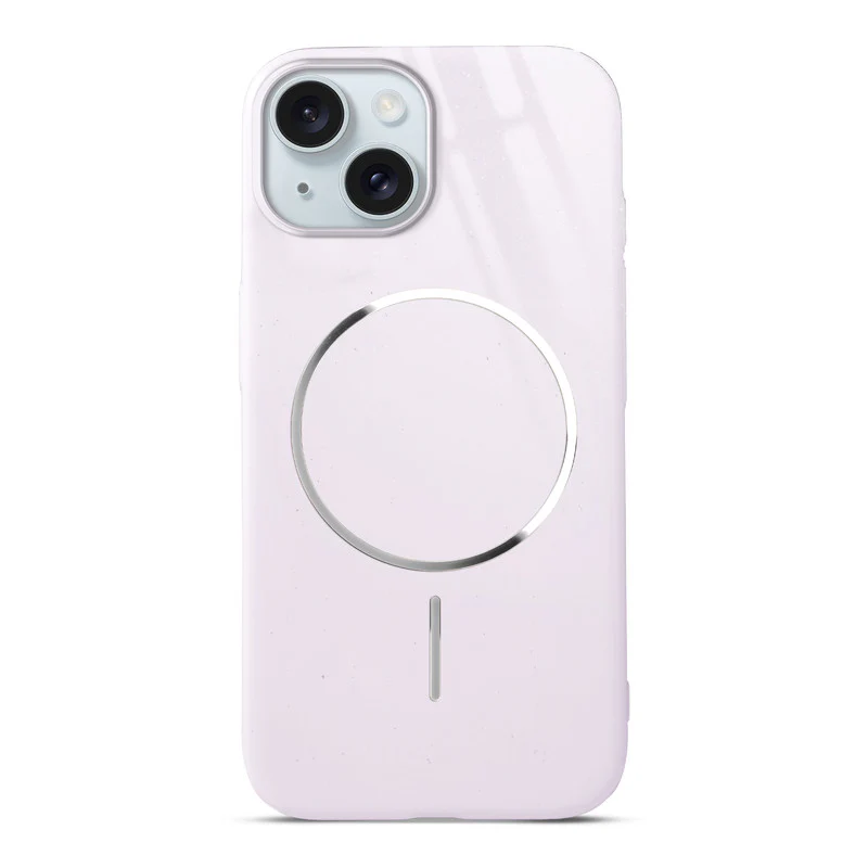 Smooth & Shiny Glossy Hard Back Cover Case For Apple iPhone 15 With Wireless Charging Support Support - Image 24