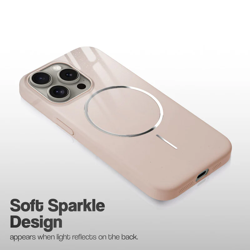 Smooth & Shiny Glossy Hard Back Cover Case For Apple iPhone 15 Pro Max With Wireless Charging Support Support - Image 16
