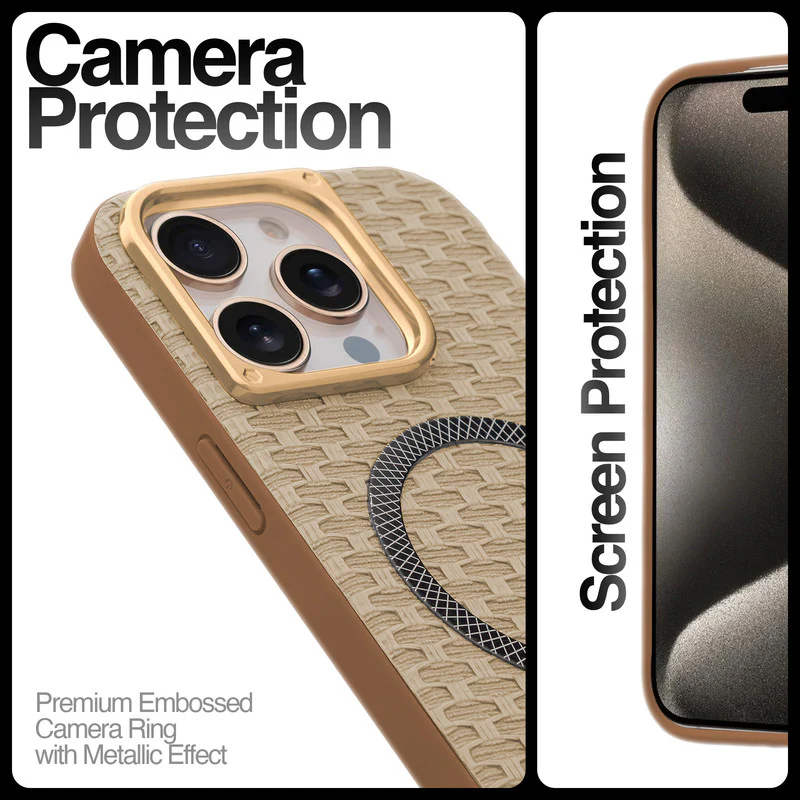 Rugged Silicone Grip Mobile Back Cover Case For Apple iPhone 15 Pro Max With Wireless Charging Support Support - Image 24
