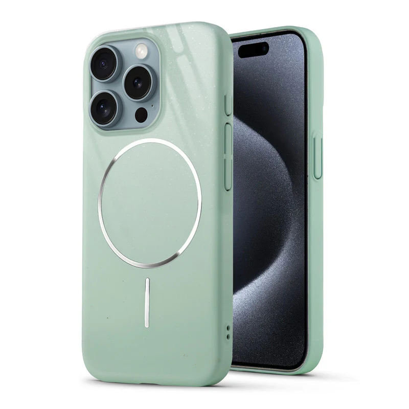 Smooth & Shiny Glossy Hard Back Cover Case For Apple iPhone 15 Pro With Wireless Charging Support Support - Image 19