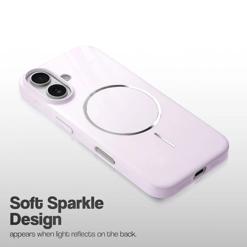 Smooth & Shiny Glossy Hard Back Cover Case For Apple iPhone 16 With Wireless Charging Support Support - Image 22