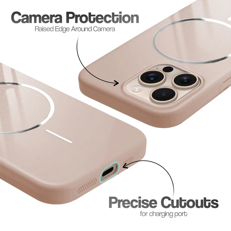 Smooth & Shiny Glossy Hard Back Cover Case For Apple iPhone 16 Pro Max With Wireless Charging Support Support - Image 15