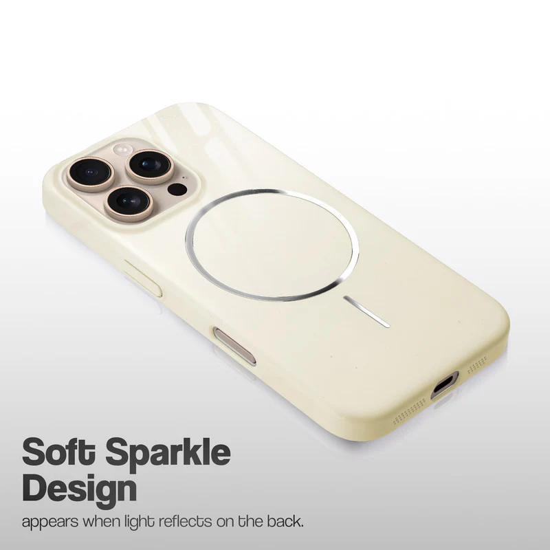 Smooth & Shiny Glossy Hard Back Cover Case For Apple iPhone 16 Pro Max With Wireless Charging Support Support - Image 34