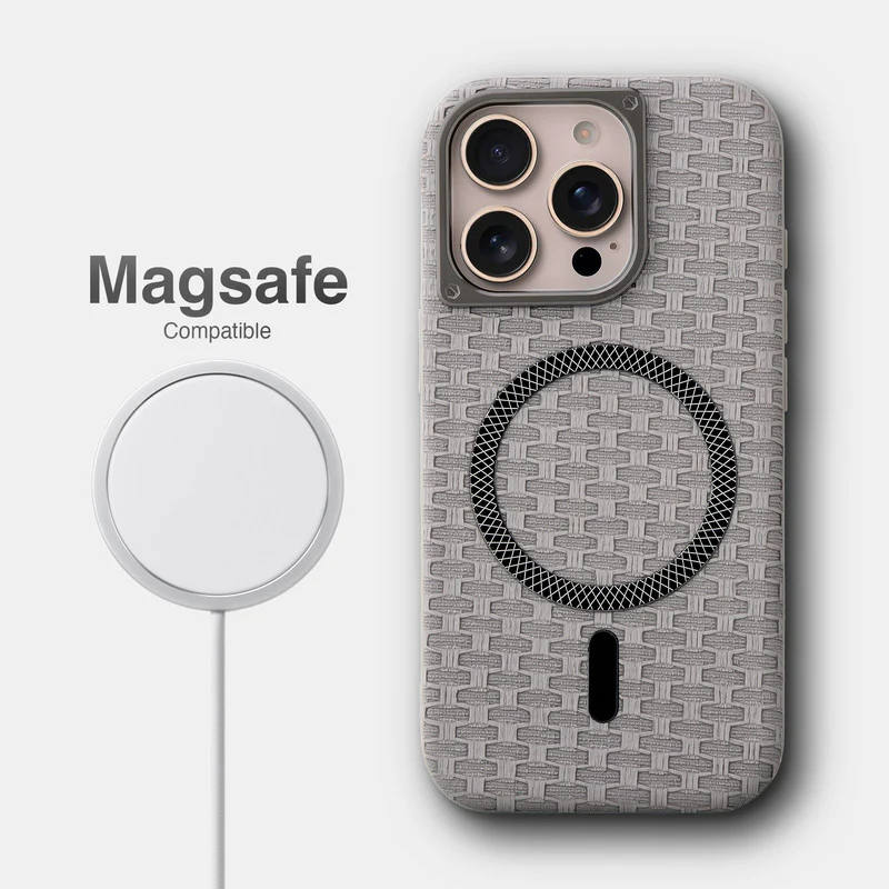 Rugged Silicone Grip Mobile Back Cover Case For Apple iPhone 16 Pro Max With Wireless Charging Support Support - Image 16