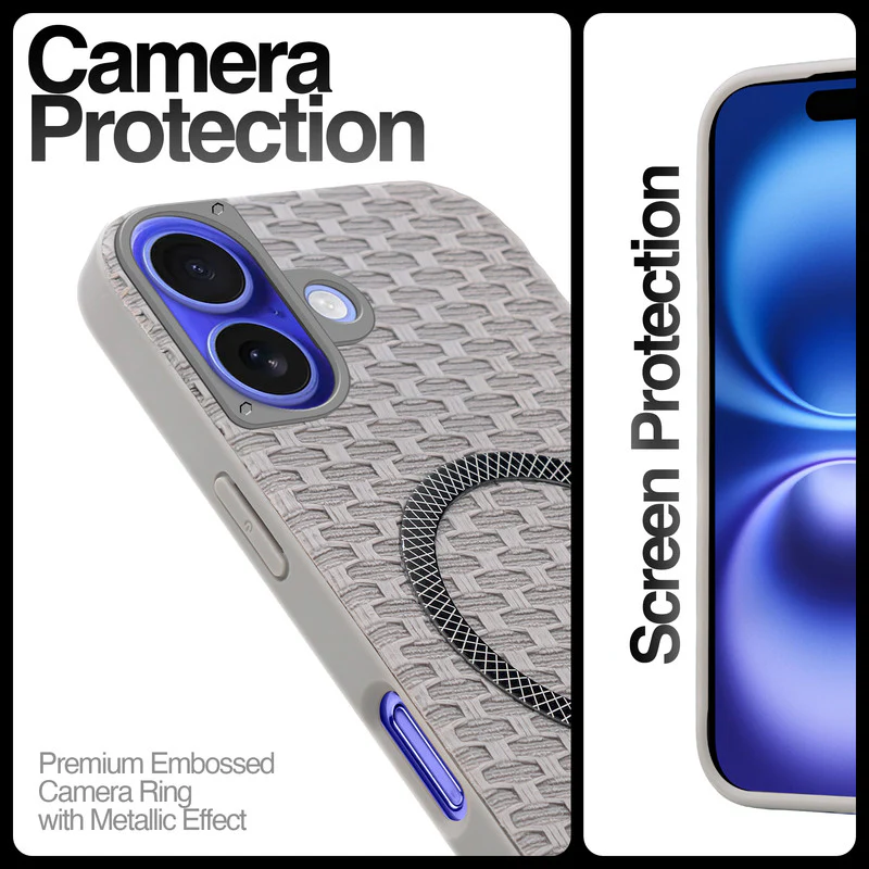 Rugged Silicone Grip Mobile Back Cover Case For Apple iPhone 16 With Wireless Charging Support Support - Image 18