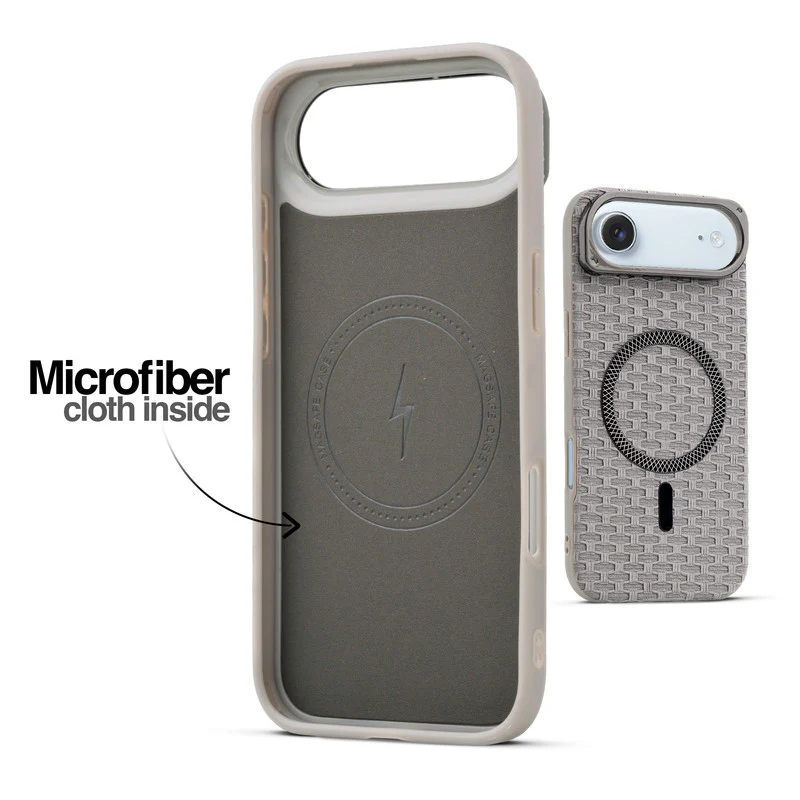 Rugged Silicone Grip Mobile Back Cover Case For Apple iPhone 17 Air With Wireless Charging Support Support - Image 15