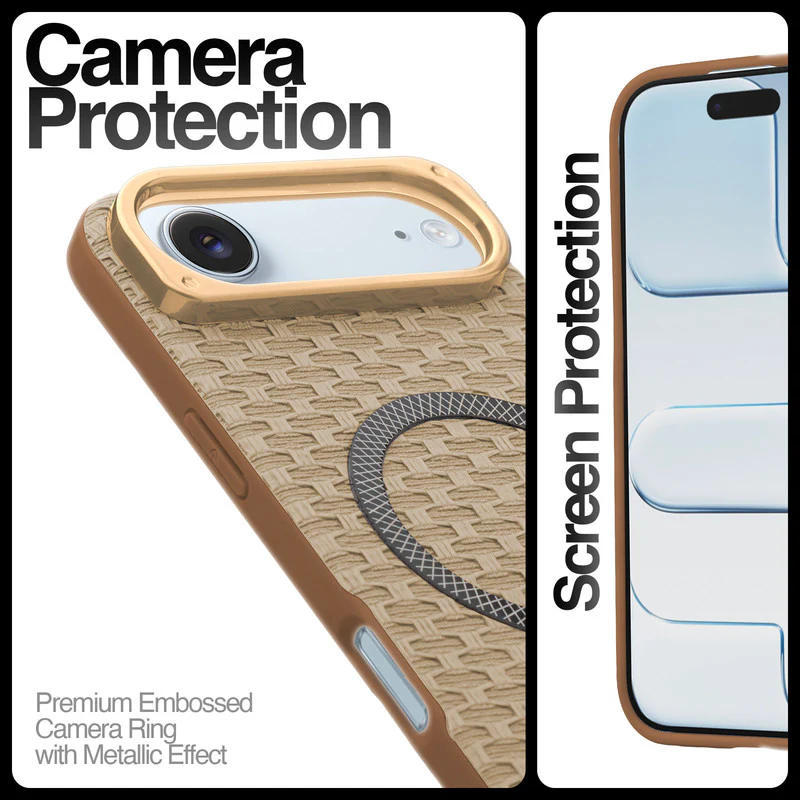 Rugged Silicone Grip Mobile Back Cover Case For Apple iPhone 17 Air With Wireless Charging Support Support - Image 24