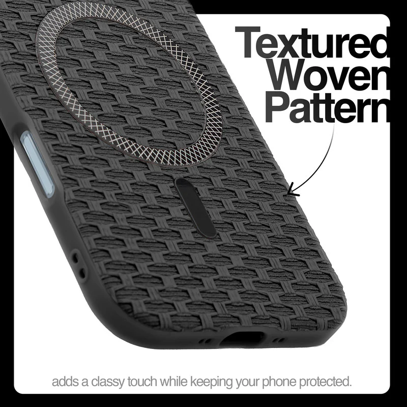 Rugged Silicone Grip Mobile Back Cover Case For Apple iPhone 17 Air With Wireless Charging Support Support - Image 5