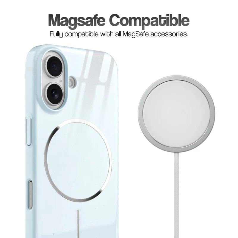 Smooth & Shiny Glossy Hard Back Cover Case For Apple iPhone 17 With Wireless Charging Support Support - Image 23