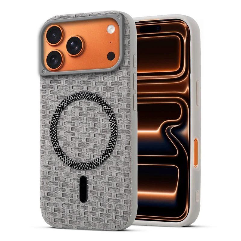 Rugged Silicone Grip Mobile Back Cover Case For Apple iPhone 17 Pro Max With Wireless Charging Support Support - Image 13
