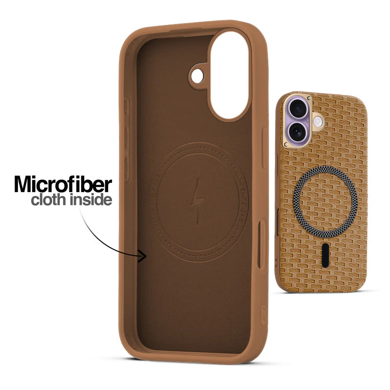 Rugged Silicone Grip Mobile Back Cover Case For Apple iPhone 17 With Wireless Charging Support Support - Image 9