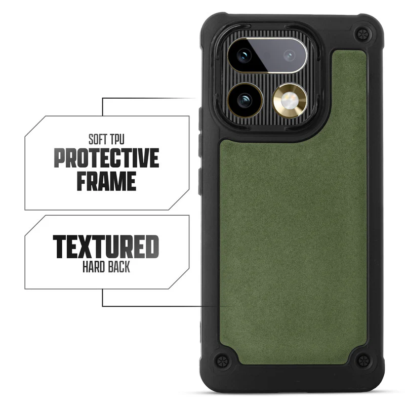 Armor Shield Hard Back Case with TPU Protective Frame for Realme 16 Pro Plus 5G - Image 15