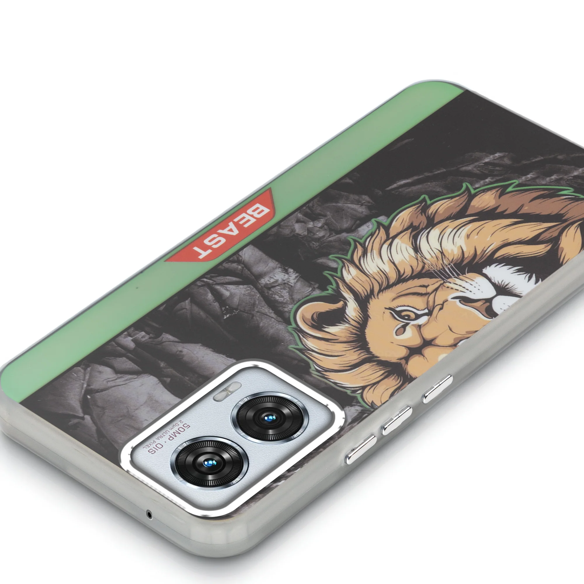 Beast Mode Animal Printed Back Case For Motorola G96 5G With Hard Back & Glow Effect - Image 34