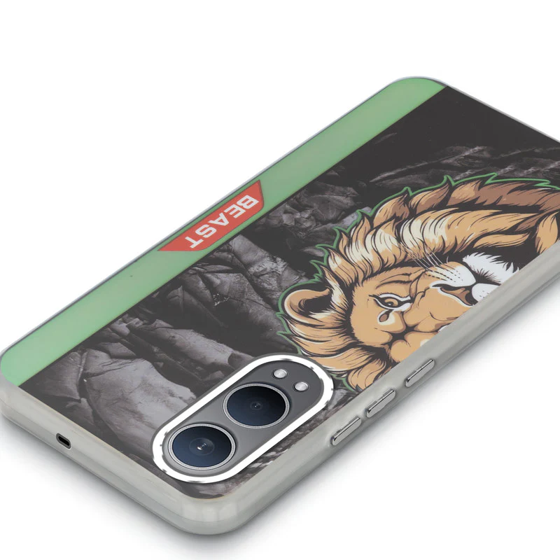 Beast Mode Animal Printed Back Case For OnePlus Nord CE 4 Lite 5G With Hard Back & Glow Effect - Image 22
