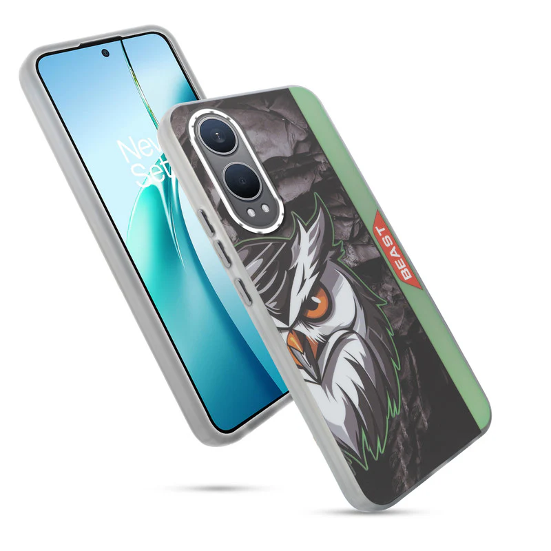 Beast Mode Animal Printed Back Case For OnePlus Nord CE 4 Lite 5G With Hard Back & Glow Effect - Image 45