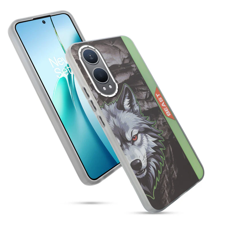 Beast Mode Animal Printed Back Case For OnePlus Nord CE 4 Lite 5G With Hard Back & Glow Effect - Image 9