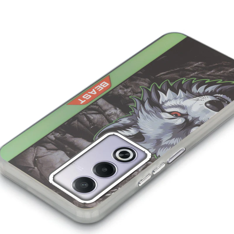 Beast Mode Animal Printed Back Case For Oppo A3 Pro 5G With Hard Back & Glow Effect - Image 16