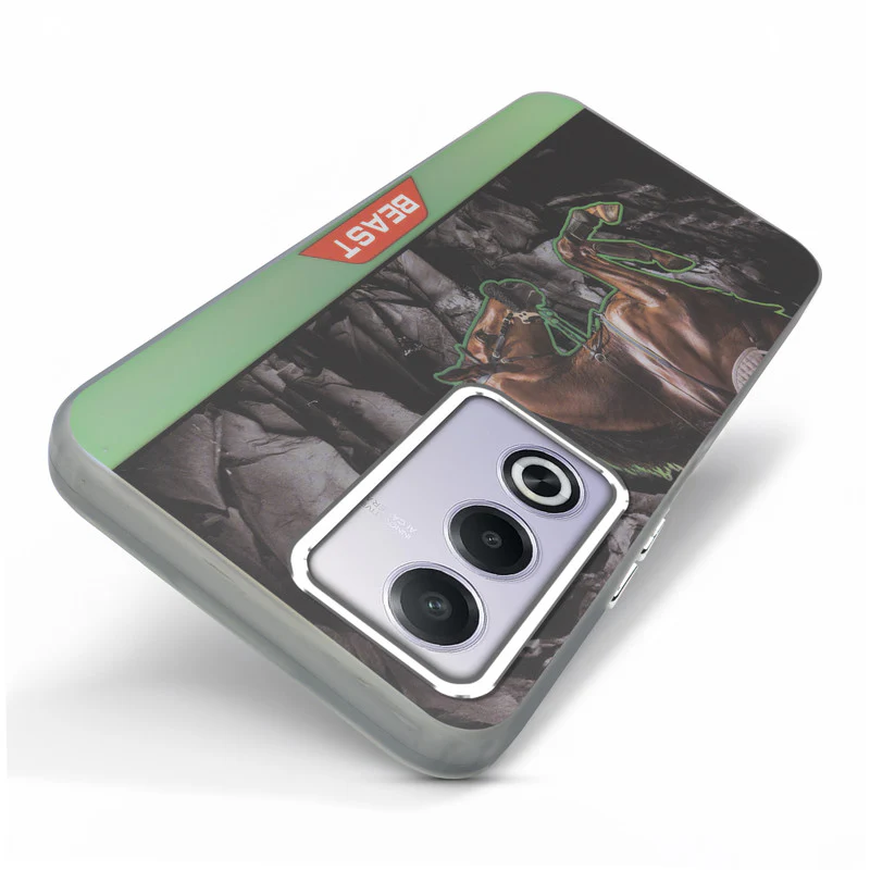 Beast Mode Animal Printed Back Case For Oppo A3 Pro 5G With Hard Back & Glow Effect - Image 23