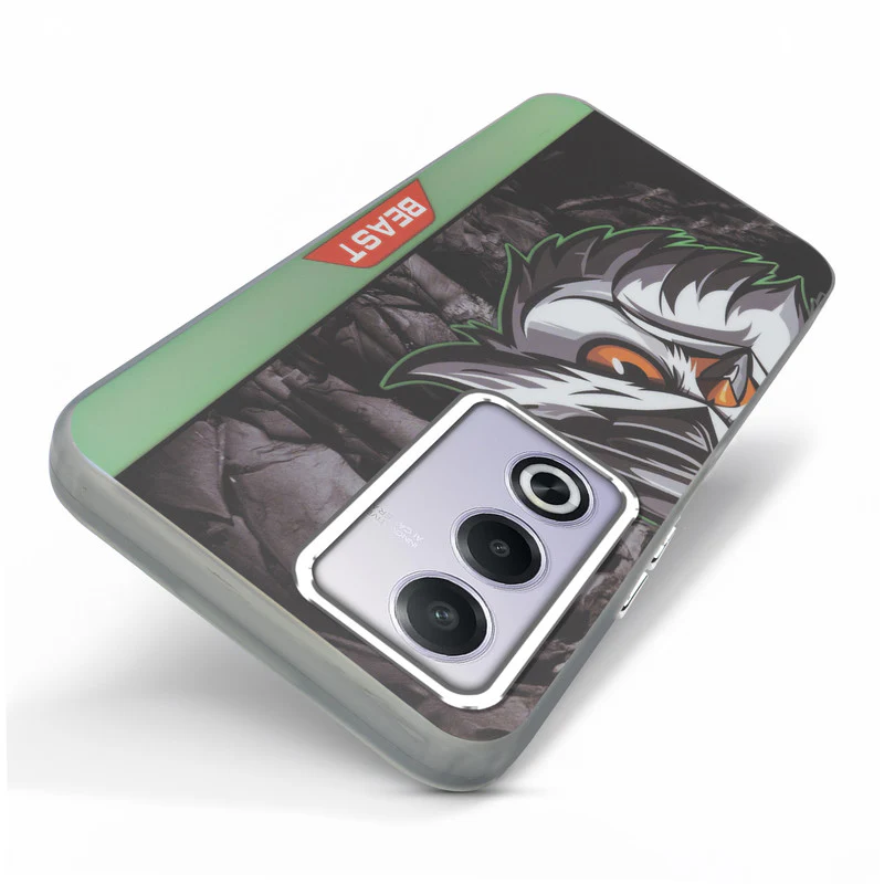 Beast Mode Animal Printed Back Case For Oppo A3 Pro 5G With Hard Back & Glow Effect - Image 47