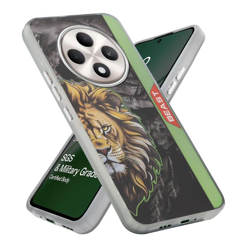 Beast Mode Animal Printed Back Case For Oppo F27 5G With Hard Back & Glow Effect - Image 49