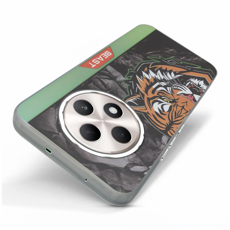 Beast Mode Animal Printed Back Case For Oppo F27 5G With Hard Back & Glow Effect - Image 59