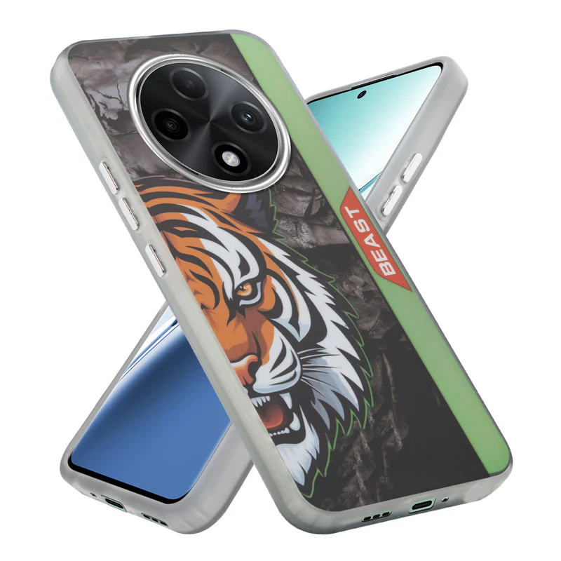 Beast Mode Animal Printed Back Case For Oppo F27 Pro Plus 5G With Hard Back & Glow Effect - Image 37