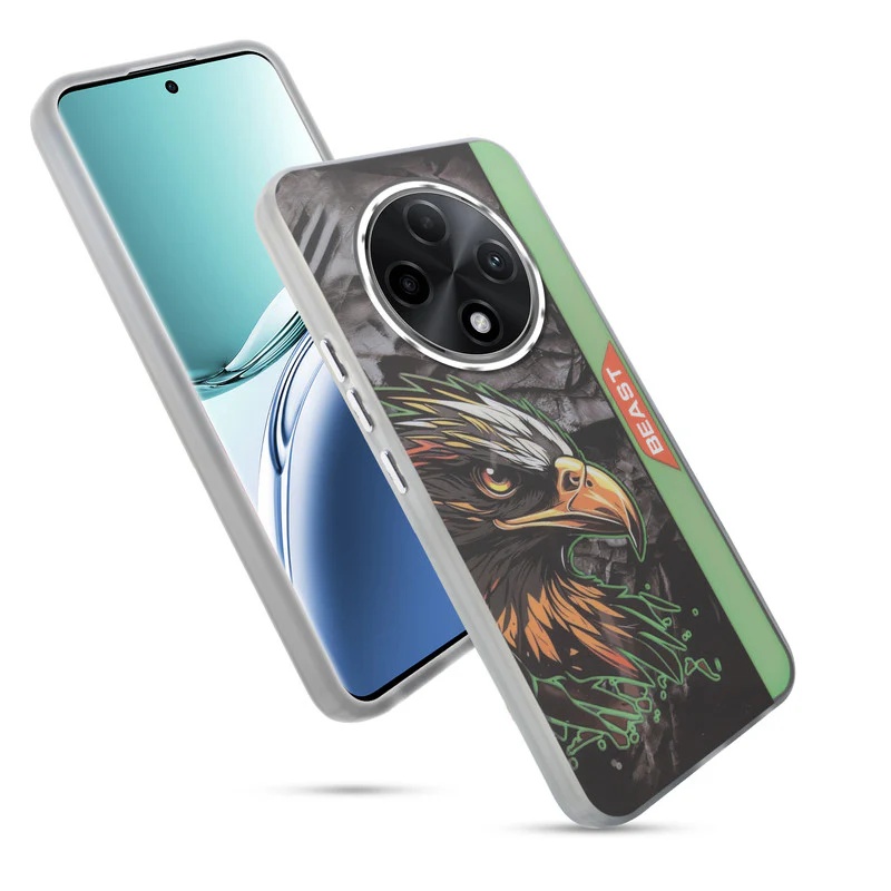 Beast Mode Animal Printed Back Case For Oppo F27 Pro Plus 5G With Hard Back & Glow Effect - Image 9